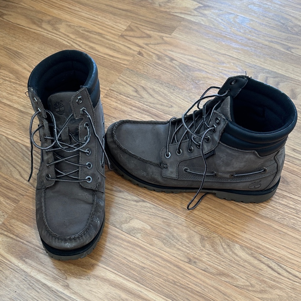 Timberland Charcoal Gray Men's Boots